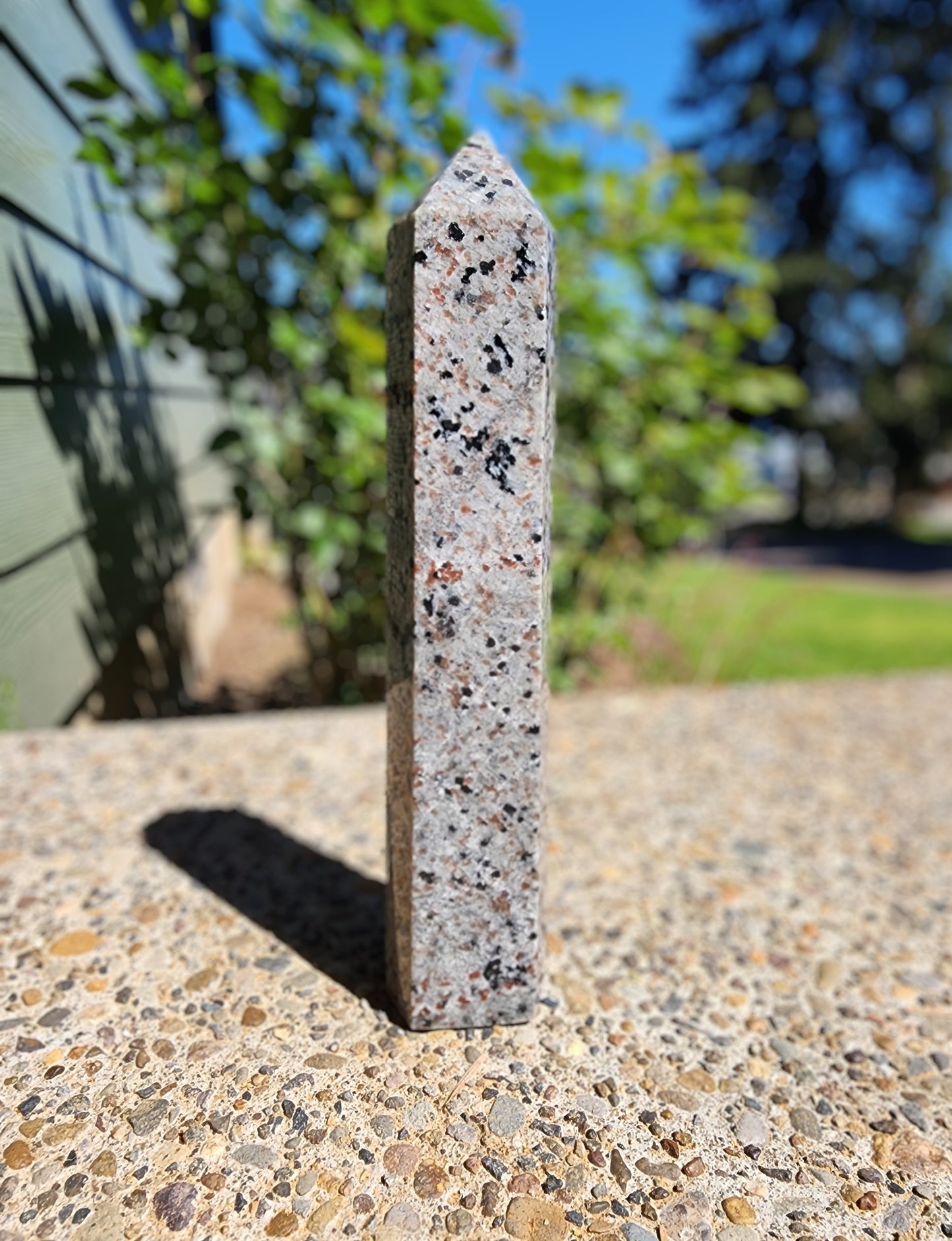 Syenite Tower rich with Fluorescent Sodalite